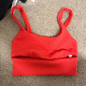 ALO Yoga Vibrant Red Bandeau